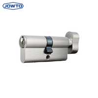 Cylindre de sécurité haute résistance en laiton, profil européen 65 mm, à montage latéral, anti-effraction, pour serrure de porte de toilettes, vis pour portes intérieures de salle de bain et de chambre