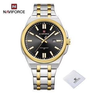 Reloj de Cuarzo de Acero Inoxidable para Hombre 9226, Resistente al Agua 30M, Correa de Cuero, Puntero de Monedas, Luminoso, Calendario, Fecha, Diseño de Dibujos Animados - Product Image 2