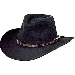 סיטונאי באיכות גבוהה להקות קידום מכירות mens לוגו מותאם אישית עיצוב משלך קאובוי כובע כובע