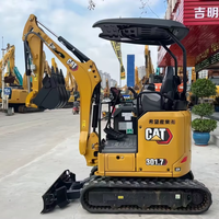 Excavatrice sur chenilles hydraulique CAT 301.7 de 1,7 tonne, 301.8, 302.7, 303, 303.5 avec moteur, pompe, boîte de vitesses et roulement
