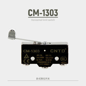 Micro-interrupteur électrique CM Changde CNTD CM-1303 SPDT à réinitialisation automatique avec poignée courte en plastique - Product Image 3