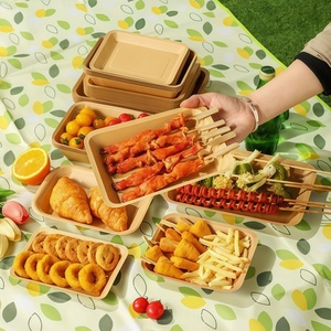 Boîte à poulet <span class=keywords><strong>frit</strong></span> en carton, directement de l'usine, avec insert pour ailes de poulet, nuggets, frites et combo coleslaw - Product Image 4
