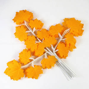 Décoration <span class=keywords><strong>de</strong></span> branche d'arbre en feuille <span class=keywords><strong>de</strong></span> banian en soie artificielle, 60 cm, longue durée, 3 à 5 ans, décoration intérieure/extérieure pour <span class=keywords><strong>Noël</strong></span> et le Nouvel An - Product Image 4