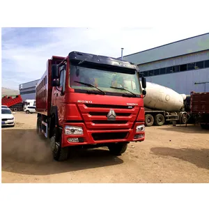 6X4 Theo Dõi Sino Thứ Hai Tay Sinotruk Howo 371 A7 8X4 Tipper Xe Tải Sử Dụng Dump Truck