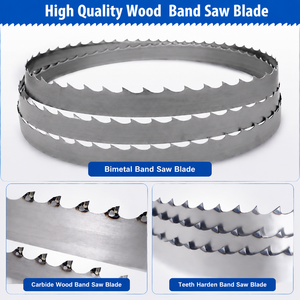 Lame de scie à ruban en <span class=keywords><strong>acier</strong></span> allié haute résistance pour <span class=keywords><strong>bois</strong></span> dur, 34x1.1mm, livraison rapide - Product Image 3