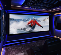 Layar Video LED Lengkung Dalam Ruangan Ultra Slim Micro 4K 8K P1.2-P1.86 Pitch dengan Dukungan HDR dan Ukuran yang Dapat Disesuaikan