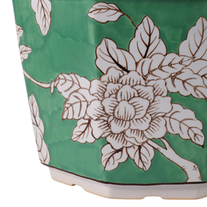 Vasi per Fiori con Design Floreale Verde, Fioriere Decorative per Uso Interno ed Esterno - Product Image 4
