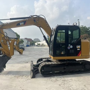 Excavadora de orugas CAT308D 308E 308E2 de segunda mano de buena calidad en excelentes condiciones, motor de componente de núcleo en stock de funcionamiento perfecto - Product Image 2