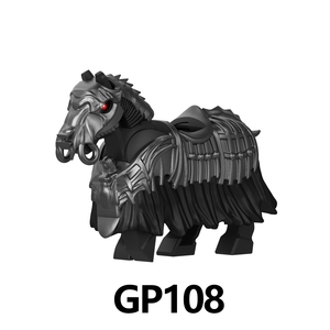 GP105-108 Cavallo Cavaliere, Set di Costruzioni Educative in Plastica ABS, Modellino Giocattolo per Bambini e Bambine dai <span class=keywords><strong>5</strong></span> ai 7 Anni - Product Image 6