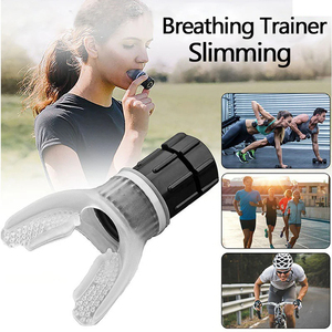 Breathing Trainer Lung Respirator Fitness Equipment Respiratory <b>Silicone</b> High Altitude Training Outdoor Expiratory Exercise <b>Tool</b> - Product Image 4