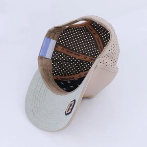 Gorra de Golf Deportiva de Alta Calidad, Original, con Logotipo de Goma Personalizado, Impermeable, Unisex, Gorra de Béisbol de 5 Paneles con Hebilla Metálica - Product Image 6