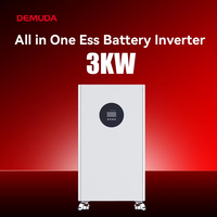 Invertisseur solaire hybride tout-en-un DEMUDA ESS avec batterie intégrée 3,6 kW 8 kWh pour la maison 24 V 6 kVA 312,5 Ah Batterie Lifepo4