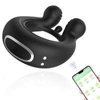 Vibrierender Penisring für Männer Klitoris-Verzögerungsring Hodenstimulator Sexspielzeug für Männer Penisring Paarvibrator