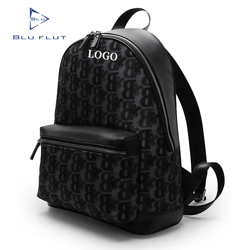 Bolsas de viaje con logotipo personalizado Mochila portátil de lujo de gran capacidad para hombres Mochilas con estampado en color