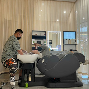 Silla de Champú Eléctrica RICH HAIR S1, Cama de Masaje Multifuncional para Salones de Belleza y Peluquerías - Product Image 3