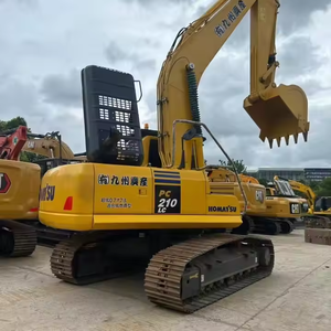 Excavatrice hydraulique Komatsu PC210lc-8 d'occasion de 20 tonnes avec moteur d'origine, boîte de vitesses PLC, pompe et roulement - Équipement lourd - Product Image 1