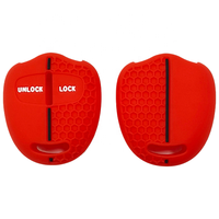 Casing Silikon untuk Kunci Mobil Mitsubishi Lancer EX Evolution Grandis Outlander Triton Pajero ASX 2 Tombol