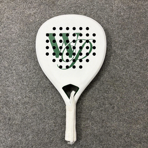 Raqueta de pádel 18K 100% carbono de 38 mm con acabado de arena 3D y cabeza de diamante, raqueta de pádel con impresión personalizada - Product Image 4