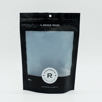 Sachet Doypack Personnalisé en Papier Kraft, Sac Écologique à Fermeture Zip avec Fenêtre Transparente pour Snacks, Noix, Aliments, Vente en Gros