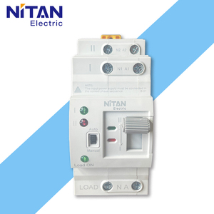 Nitan D2R-63A 230V 2P Triphasé 10kA Capacité de coupure Type rail DIN Commutateur de <span class=keywords><strong>transfert</strong></span> automatique industriel double alimentation - Product Image 1