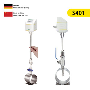 ZHTV S401 熱式質量流量計 インサート/インライン ステンレス鋼 広い測定範囲 高速応答 ディスプレイ 2 タッチボタン - Product Image 4