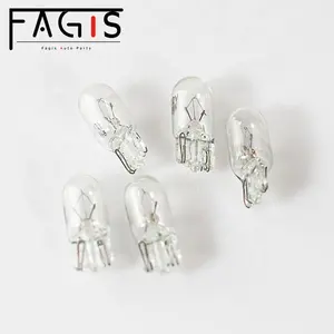 T10 12v 5w Fagis T10 Auto Bulb 12v 5w Bulb Filament Auto Mobile Interior Bulb