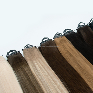 ผมต่อ Genius Butterfly Invisible Weft แท้ 100% แบบเวอร์จิ้น  ชนิดฉีดเข้ารูป  แบบ Double Drawn  จัดเรียงเกล็ดผม  แบบรัสเซีย - Product Image 6