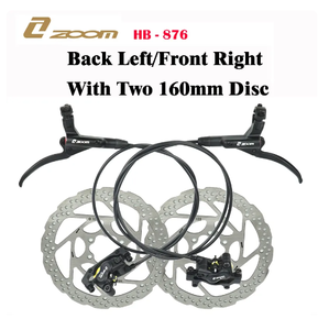 เบรกดิสก์ไฮดรอลิกแบบสี่ลูกสูบ <span class=keywords><strong>ZOOM</strong></span> HB-876 สำหรับจักรยาน BMX/MTB/DH/AM/FR - อะลูมิเนียมอัลลอยด์ คู่หน้า/หลัง - Product Image 2