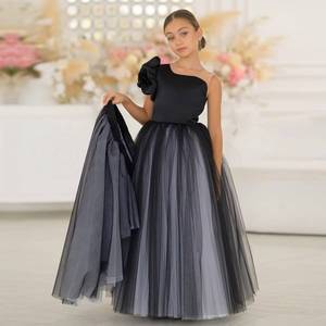 Robe de Soirée Princesse pour Filles, Idéale pour Recital de Piano, Défilé, Demoiselle d'honneur, Mariage, Anniversaire, Spectacle Scénique – Tenue Élégante - Product Image 2