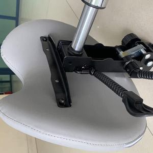 Sgabello da Laboratorio Ergonomico Antistatico di Alta Qualità <span class=keywords><strong>in</strong></span> Schiuma PU Nera, Regolabile, con Base Girevole, Design Portatile per Uso Commerciale - Product Image 3