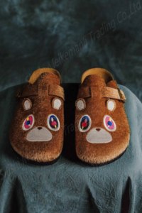 2025 Custom Classical Cork Clogs Shoes Spring Autumn Cow Suede Women's Clogs Genuine Leather <b>Medical</b> Nursing Clogs - Product Image 5