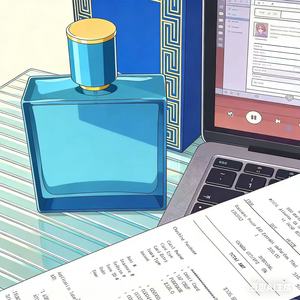 Envío Gratis desde Almacén en EE. UU. 2-5 Días |   Embossed Blue Square Glass Men EDP 100ml, Colonia Masculina con Aroma a Menta, Manzana y Madera, de Larga Duración, Regalo - Product Image 5