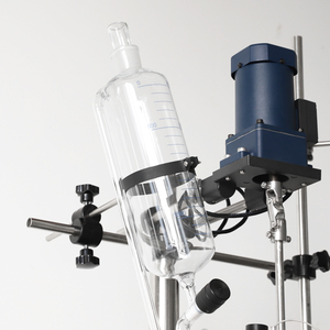 Lab1st 10L 20L 50L lọc vỏ bọc chất lỏng rắn tách lò phản ứng hóa học thủy tinh hàng loạt lò phản ứng - Product Image 2