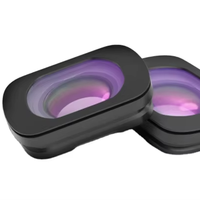 Filtres d'objectif grand angle 0,72x, objectif à aspiration magnétique pour stabilisateur portable DJI Osmo Pocket 3, accessoire de protection pour caméra grand angle