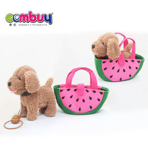 Chihuahua 9 pulgadas suave conjunto caminar eléctrica perro de juguete de felpa - Product Image 2