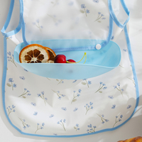 Bavoir jetable sur mesure de style coréen à motif de dessin animé pour bébé, imperméable