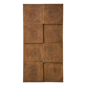Panneau <span class=keywords><strong>de</strong></span> décoration extérieur en PU imitation bois carbonisé, revêtement mural culturel, design moderne et simple, grand format - Product Image 1