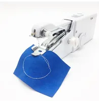 Mini machine à coudre portative rapide, machine à coudre portable, adaptée à la maison - Blanc