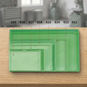 Reusable Lightweight Durable <b>Plastic</b> Tray for Small Animals - Product Image 2