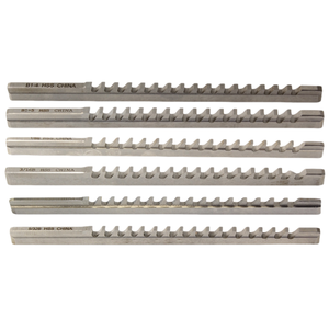 Outils de brochage métriques et en pouces, grade B/D, HSS, pour rainures à clavette, outils de brochage à tirer et à pousser, outils de brochage CNC - Product Image 3