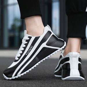 Chaussures décontractées sportives à lacets pour hommes 2025 – Tissu respirant en maille, design antidérapant à plateforme, souples et tendance pour un confort optimal - Product Image 5