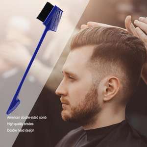 Peigne professionnel Double face, brosse de coiffure et de contrôle des bords, outils pour Salon de beauté - Product Image 5