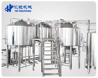 HG 1000l cuve de fermentation en acier inoxydable conique 3000l bière fermenteur réservoir équipement cuve de fermentation du vin
