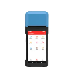 Fábrica nova 5,5 polegadas android handheld pos terminal 4G Mobile POS sistema Android 13 POS máquina com impressora S81L