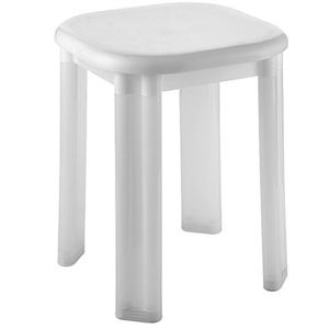 Tabouret exfoliant à 4 pieds en Moplen blanc EOS - Product Image 2