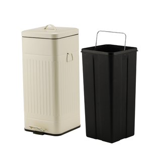 Tempat Sampah Berdiri SY untuk Kamar Mandi, Dapur, Restoran, Bar, Bahan Stainless Steel Putih, Pengoperasian dengan Kaki, Kapasitas 30L, untuk Penggunaan di Rumah - Product Image 3