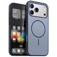 Coque de protection magnétique anti-chute pour iPhone 18 17 Pro Max, compatible avec iPhone 16E 15 14, finition mate 17air
