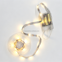 Nouvelles bandes lumineuses LED à piles avec 3 couleurs de lumière, bande lumineuse 2835smd, éclairage arrière pour téléviseur et miroir, pour intérieur