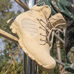 أحذية تكتيكية شتوية مقاومة للماء CQB.<span class=keywords><strong>SWAT</strong></span> الأكثر مبيعًا أحذية قتالية مضادة للانزلاق امتصاص الصدمات للمشي لمسافات طويلة بسحاب سهل - Product Image 6