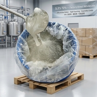 Sodium Lauryl Ether Sulfate SLES 70% Texapon N70, matière première détergente, savon liquide, marché chinois
